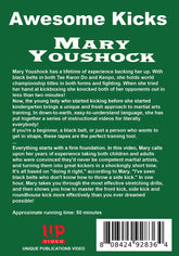 2 DVD SET The Awesome Tournament Karate Kicking - Mary Youshock